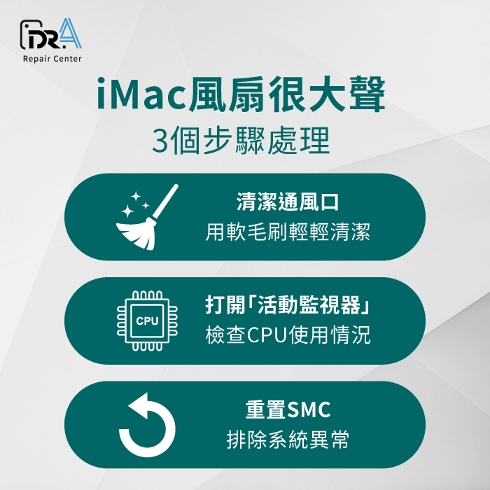 iMac風扇很大聲怎麼辦-iMac風扇狂轉