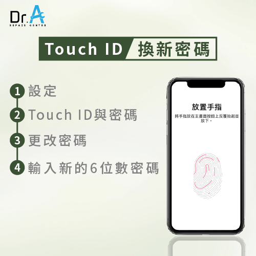 Touch ID更改-iPhone密碼怎麼改