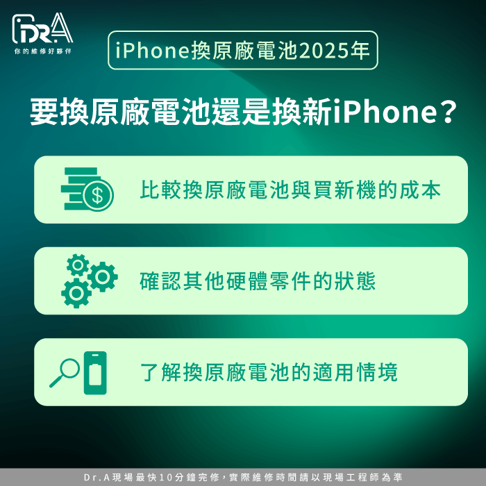 要換原廠電池還是換新iPhone-iPhone換原廠電池2025