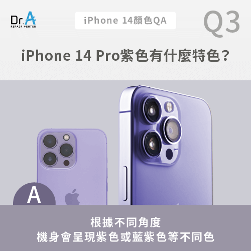 iPhone 14 Pro紫色特色-iPhone 14有什麼顏色